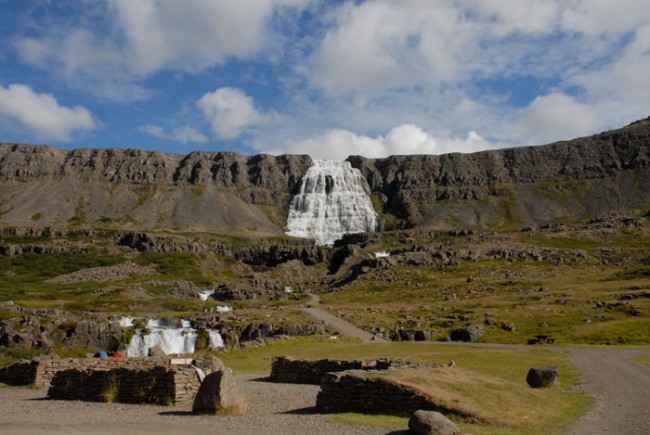 Yet another stunning waterfall in the Westfjords